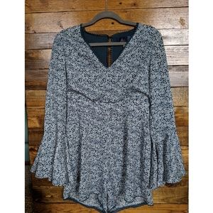 • Blue Rain • Boho Romper